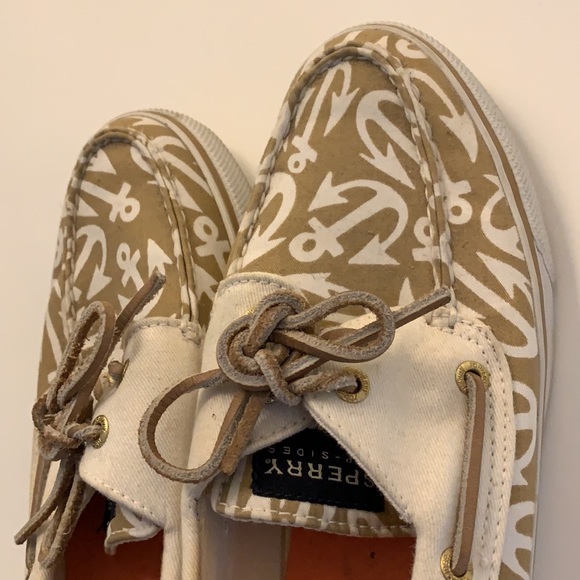 Women’s Sperry top sided anchor print - Picture 4 of 7